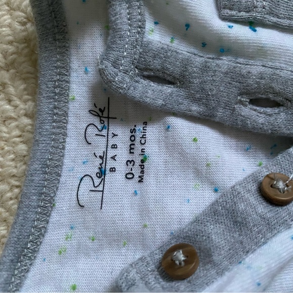 Rene Rofe baby 3-piece outfit 0-3months EUC - Picture 2 of 3